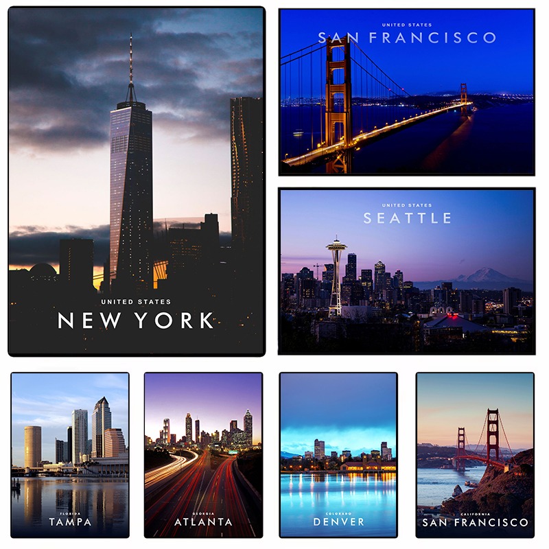 Photography New York - Americana Duvar Sanatı Kanvas Baskı New