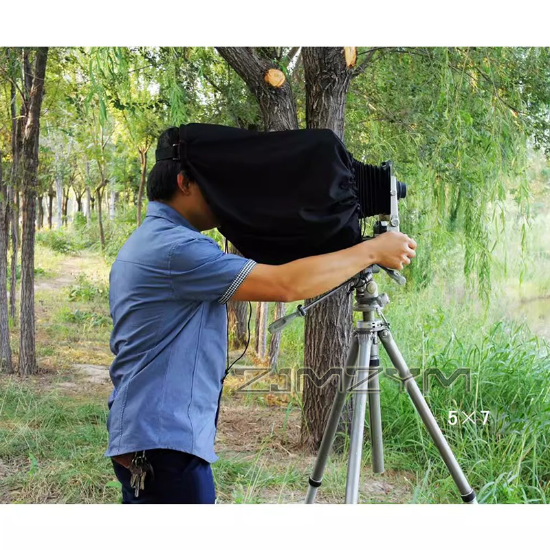 Photography Dark Cloth - 5x7 8x10 4x5 Formatlı Kamera için