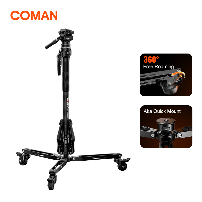 Camera Tripod Carbon - COMAN M1 Mini V1 A32 Karbon