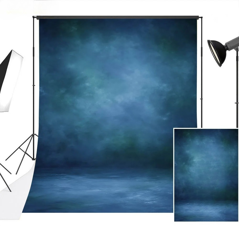 Photography Dark Cloth - Soyut Sanat Dokusu Koyu Gradyan Temalı