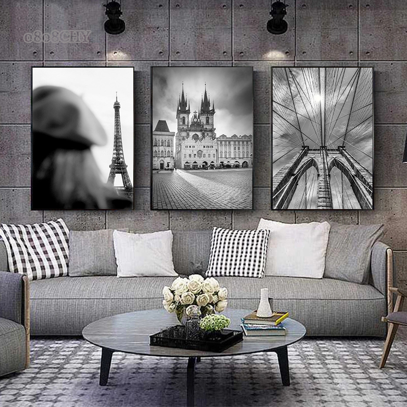 1 adet çerçevesiz Siyah Beyaz  - Photography New York incelemesi ve fiyatı