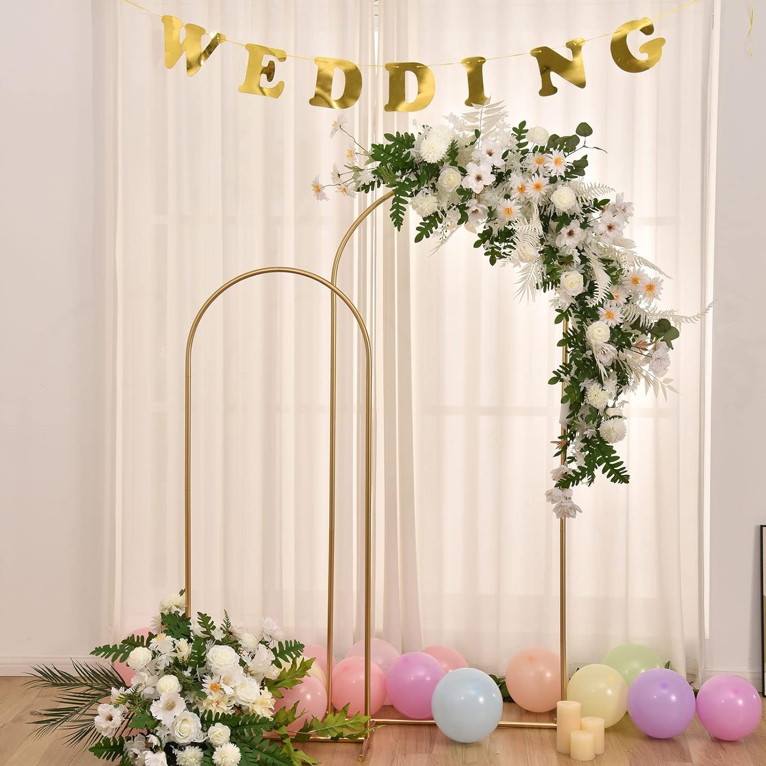 Altın Kemer Çerçeveli Düğün St - Backdrop Stand Kit incelemesi ve fiyatı