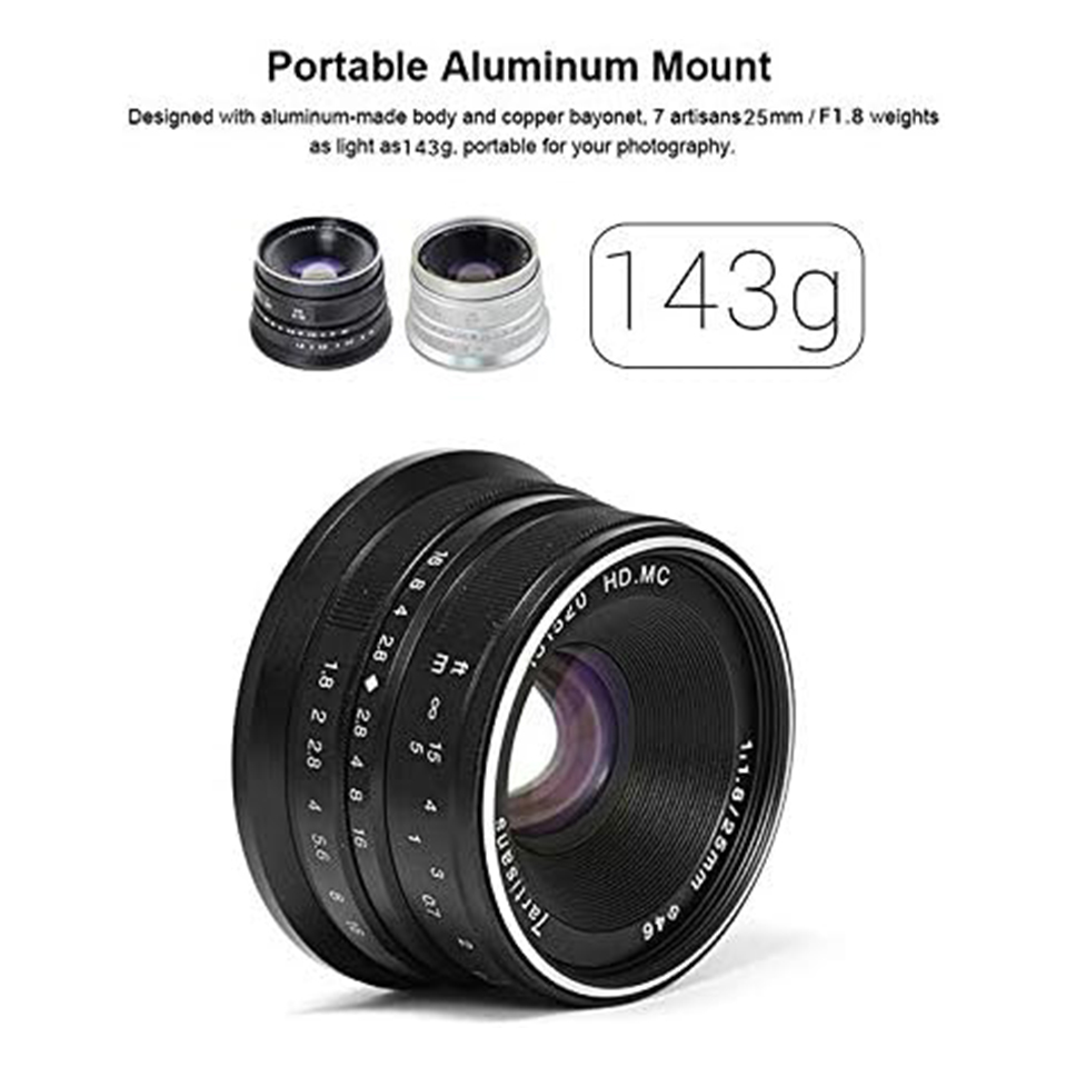 7artisans APS-C 25mm F1.8 Geni - Photography Trick incelemesi ve fiyatı
