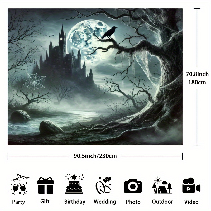 Karanlık Orman ve Dolunay ile  - Photography Dark Cloth incelemesi ve fiyatı