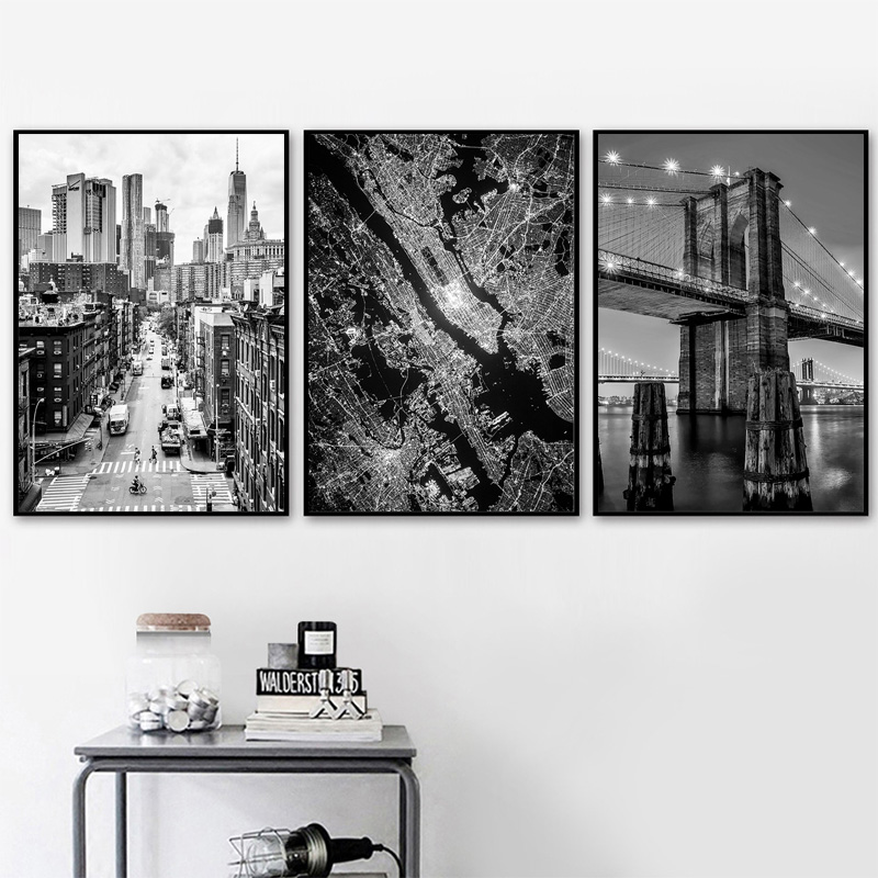1 adet çerçevesiz tuval boyama - Photography New York incelemesi ve fiyatı