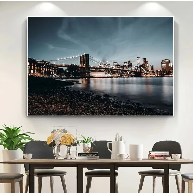 New York şehir gece Skyline ma - Photography New York incelemesi ve fiyatı