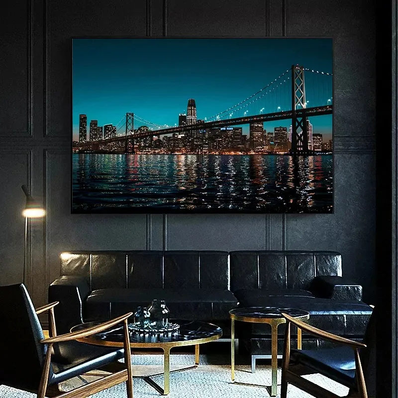 New York şehir gece Skyline ma - Photography New York incelemesi ve fiyatı