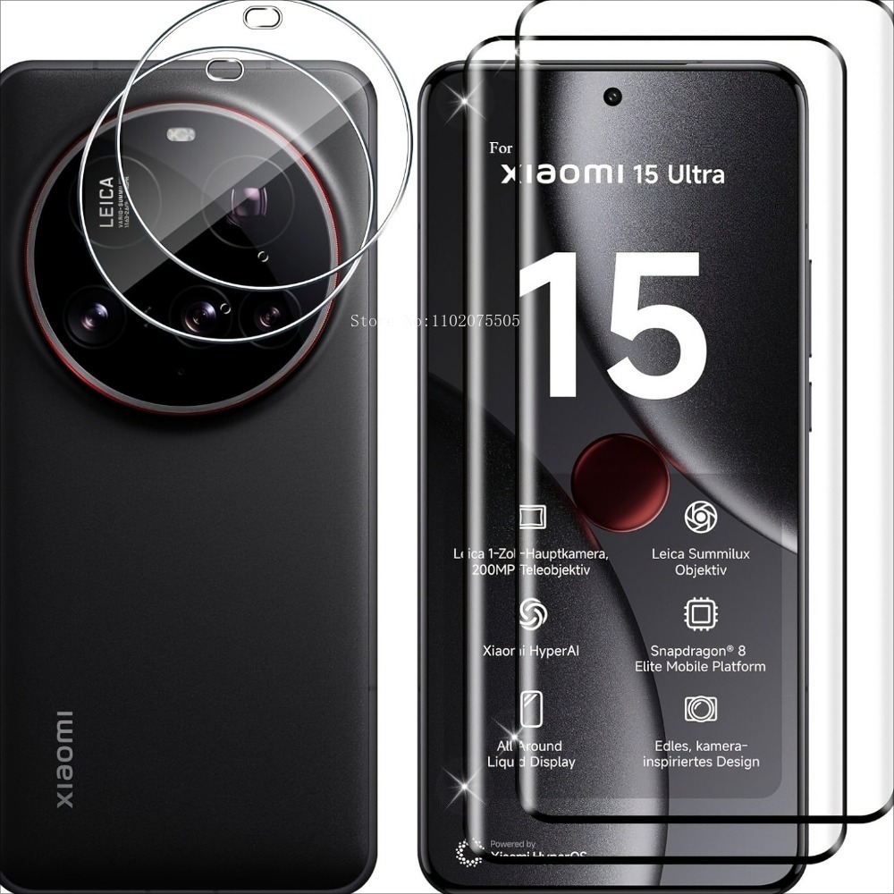 [4-in-1]2 Adet 3D Temperli Cam - Photography Xiaomi 15 incelemesi ve fiyatı