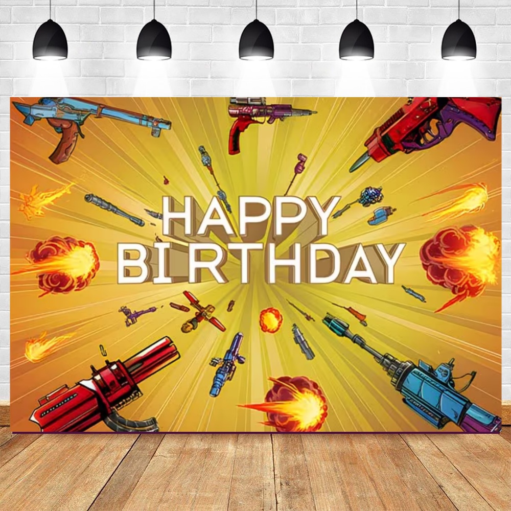 Nerf Gun Tema Doğum Günü Parti - Photography Competition incelemesi ve fiyatı
