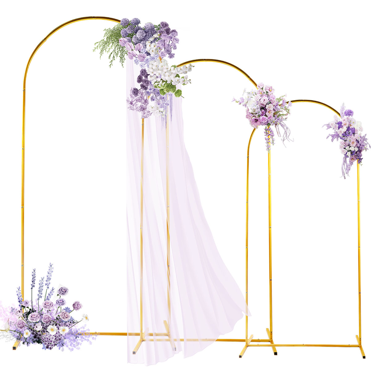 3'lü Altın Metal Kemer Seti, A - Backdrop Stand Kit incelemesi ve fiyatı